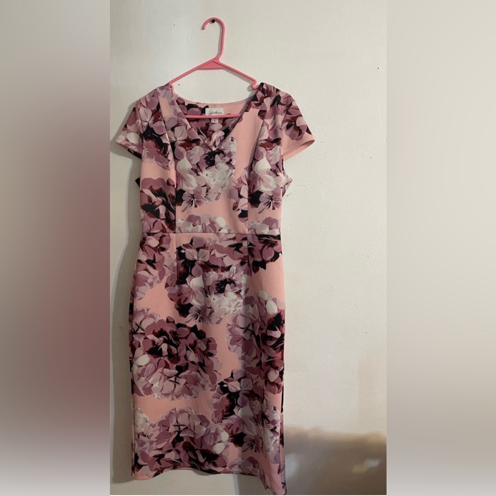 Beautiful pink floral dress